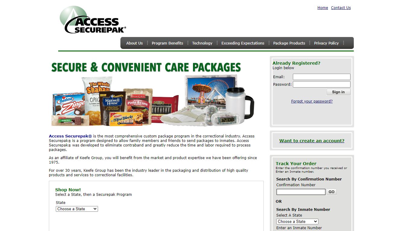Access Securepak - LA County Package Program - FAQ's